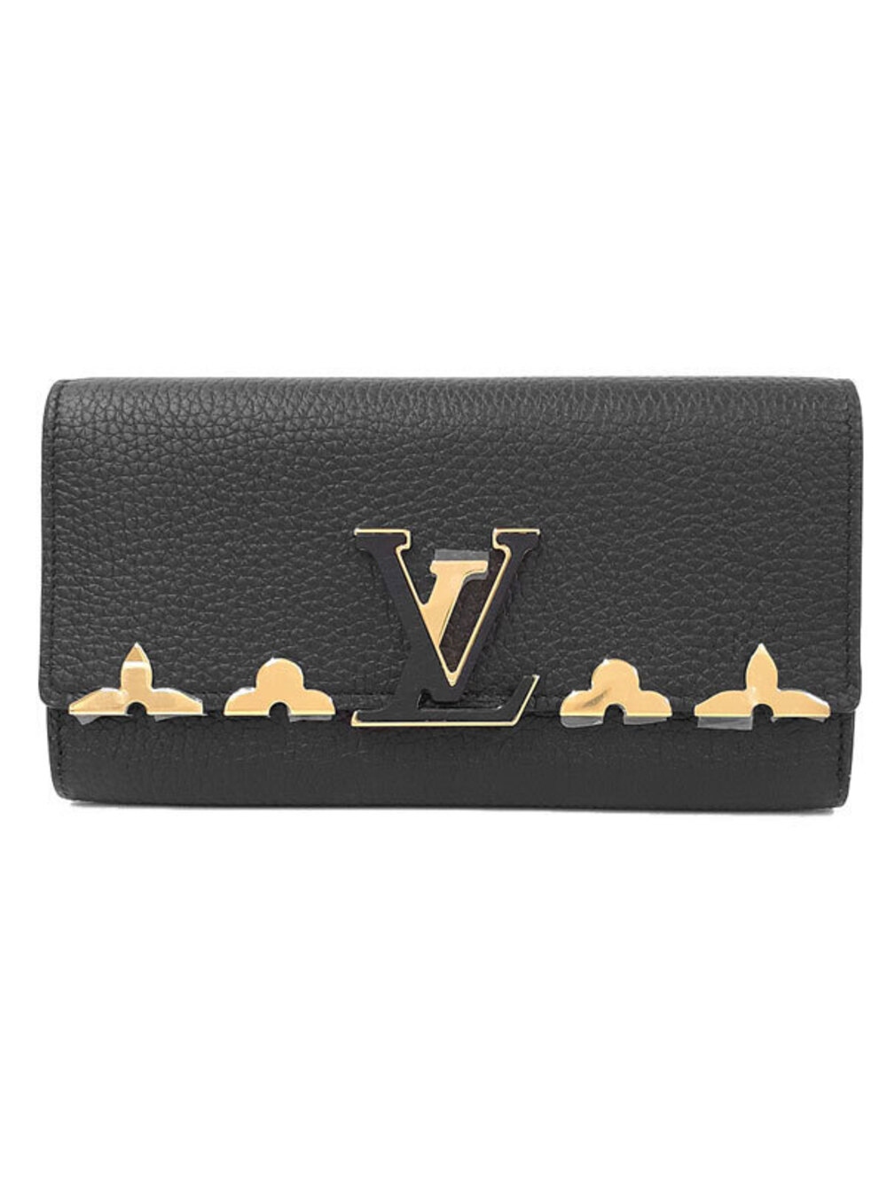 Louis Vuitton Portefeuille Capucines Bi fold Long Wallet